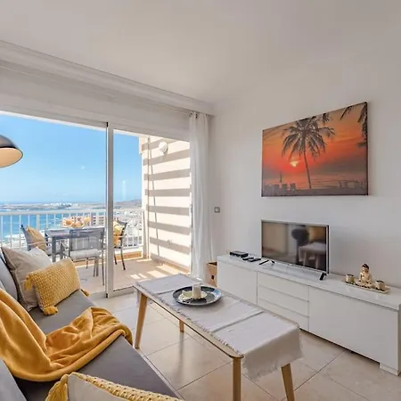 Balcony With Perfect Sea View, Pool, Wi-fi Порис-де-Абона