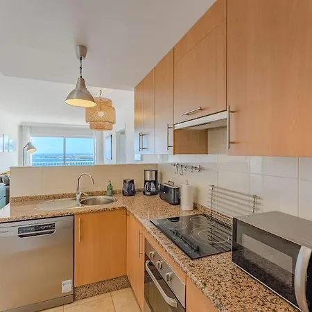 Apartment Balcony With Perfect Sea View, Pool, Wi-fi Poris de Abona