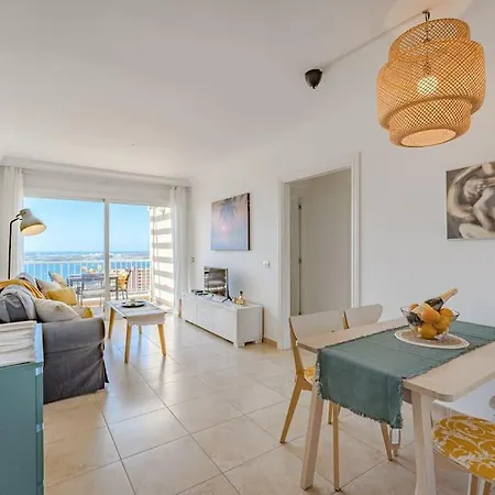 公寓 Balcony With Perfect Sea View, Pool, Wi-fi *